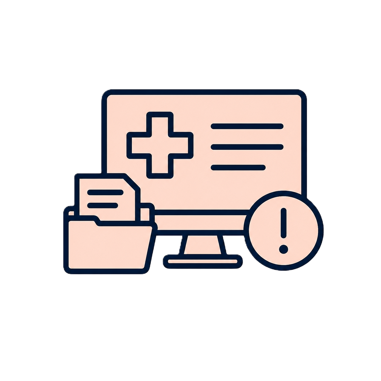 E-prescribing platforms outage icon